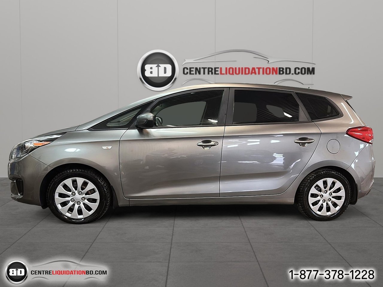 Kia Rondo LX familiale 4 portes BM | A8559 2015 Gris Granby - photo #8
