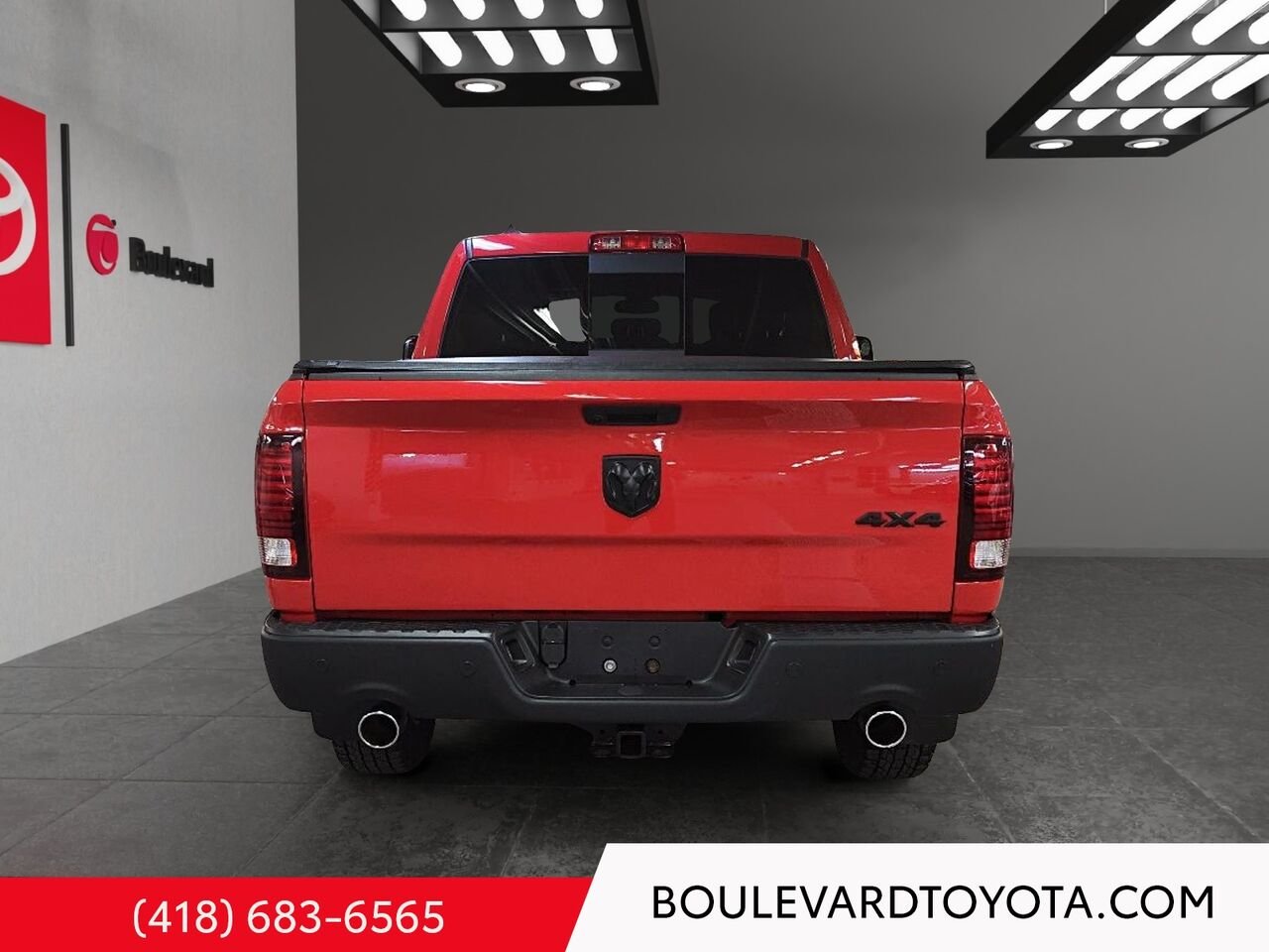 2021 Ram 1500 CLASSIC 100207B-50 | WARLOCK, 4X4 CABINE DE 5 PI 7 PO Red Québec - photo #5