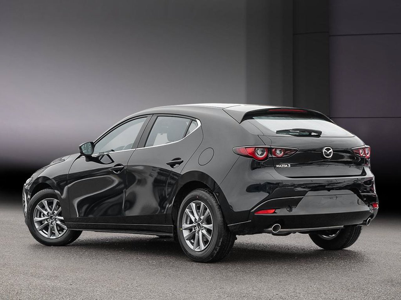 2026 Mazda Mazda3 Sport JM1BPAKL6T1903303 Jet Black Mica Mirabel - photo #3