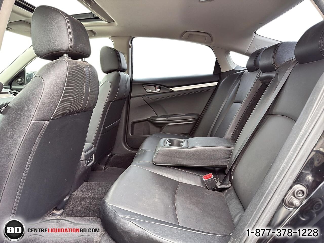 2017 HONDA CIVIC BERLINE TOURING AUTOMATIQUE | BD0383 Black Granby - photo #13