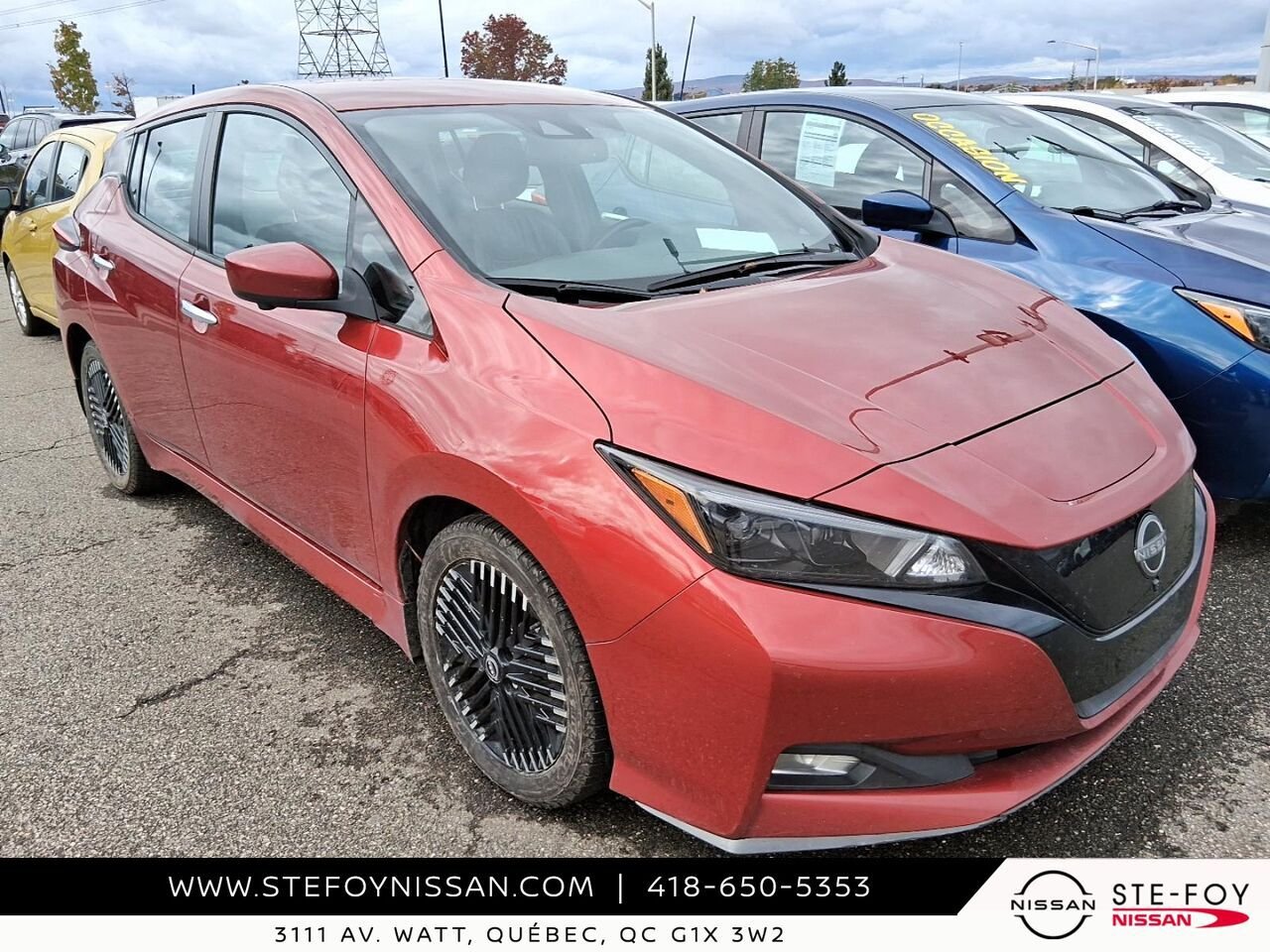 2023 Nissan LEAF SV PLUS Red Ste-Foy - photo #0