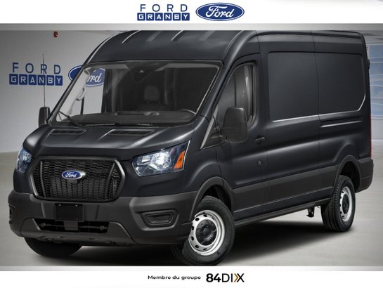 Ford Transit fourgon utilitaire T-250 PA toit moyen 148 po PNBV de 9 070 lb 2026 Noir agate métallisé
