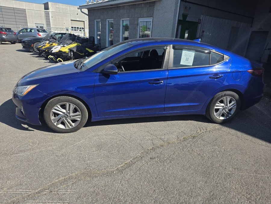 hyundai elantra 2019 2019 Bleu
