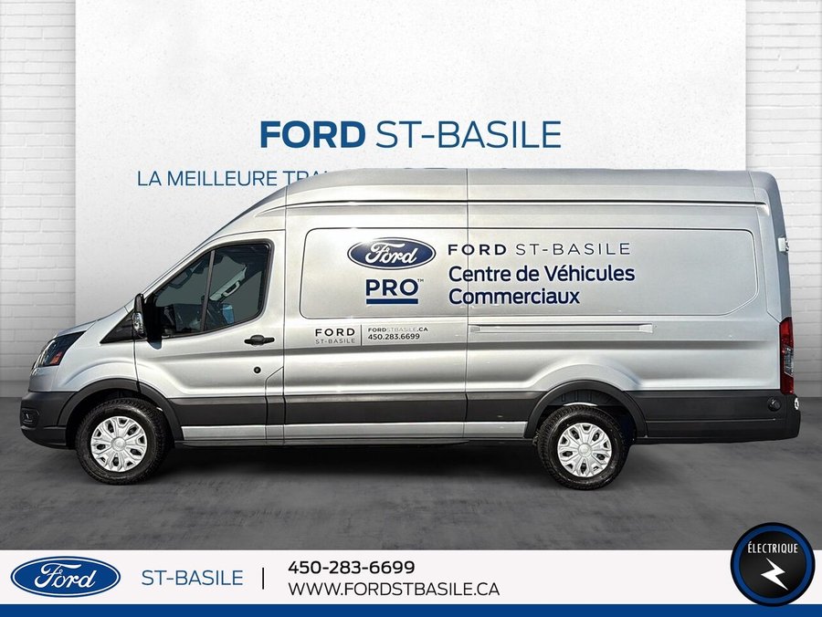 Ford TRANSIT E-TRANSIT CARGO VAN T-350 HIGH ROOF 148EL RWD W3X 2025 Gris