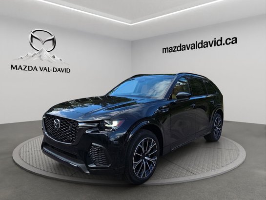 Mazda CX-70 hybride rechargeable GT TI 2026 Noir de jais mica