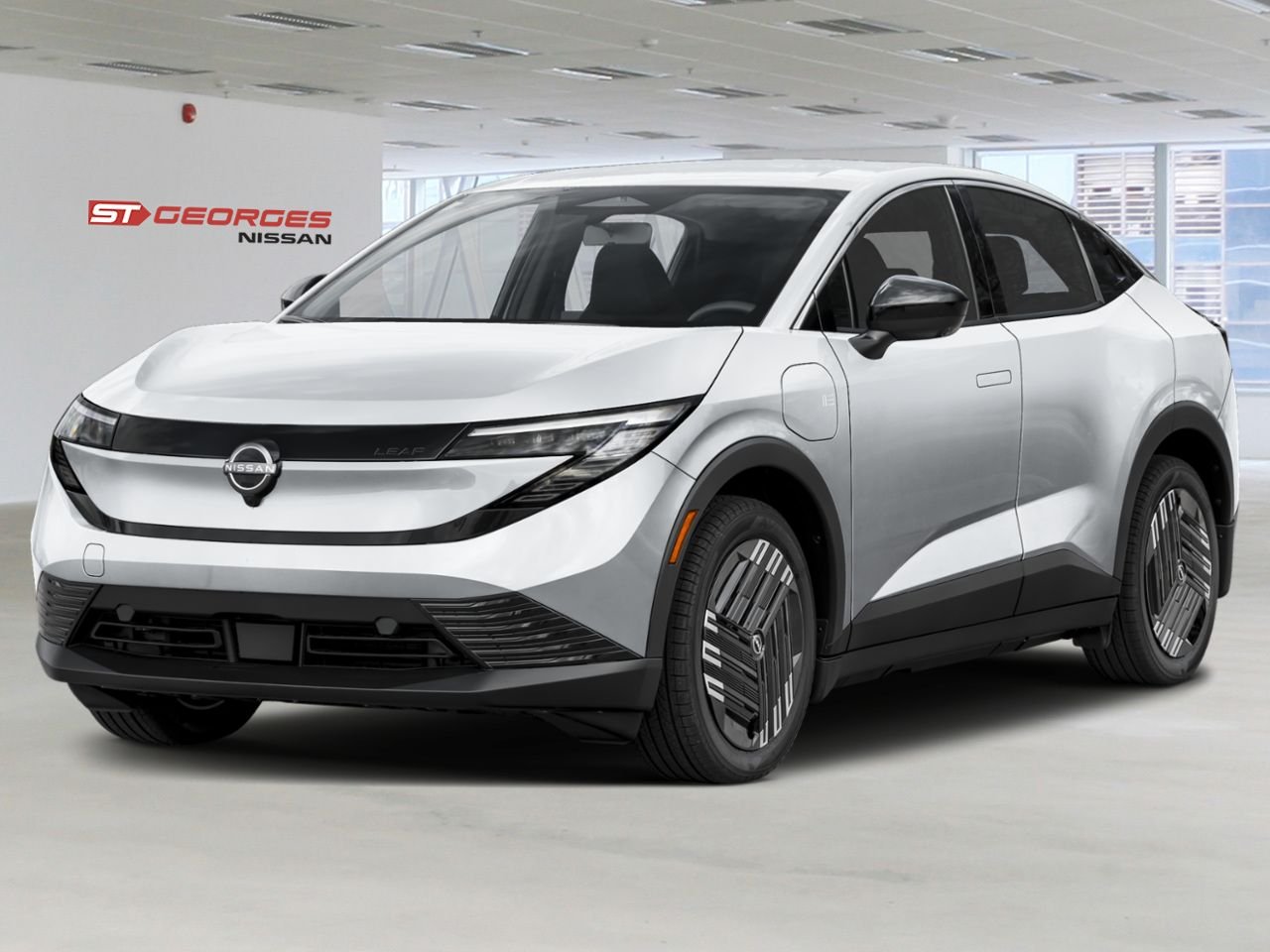 NISSAN LEAF 2027 Blanc Everest nacré triple couche Saint-Georges - photo #0