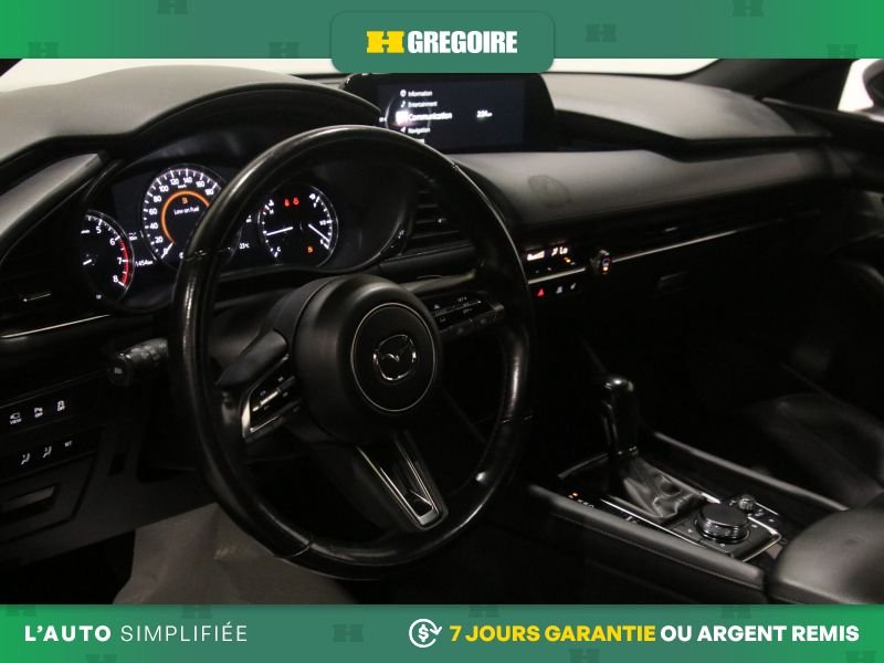 Mazda 3 822519 | GT w/Turbo AWD AUTO NAV AC CUIR TOIT MAGS CAM RECU 2023 Gris Laval - photo #11