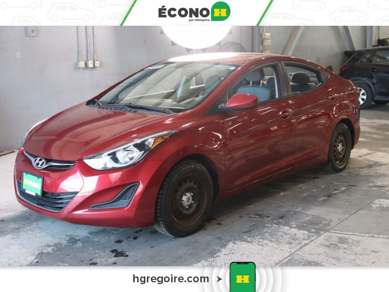 2016 Hyundai Elantra Red Laval - photo #2