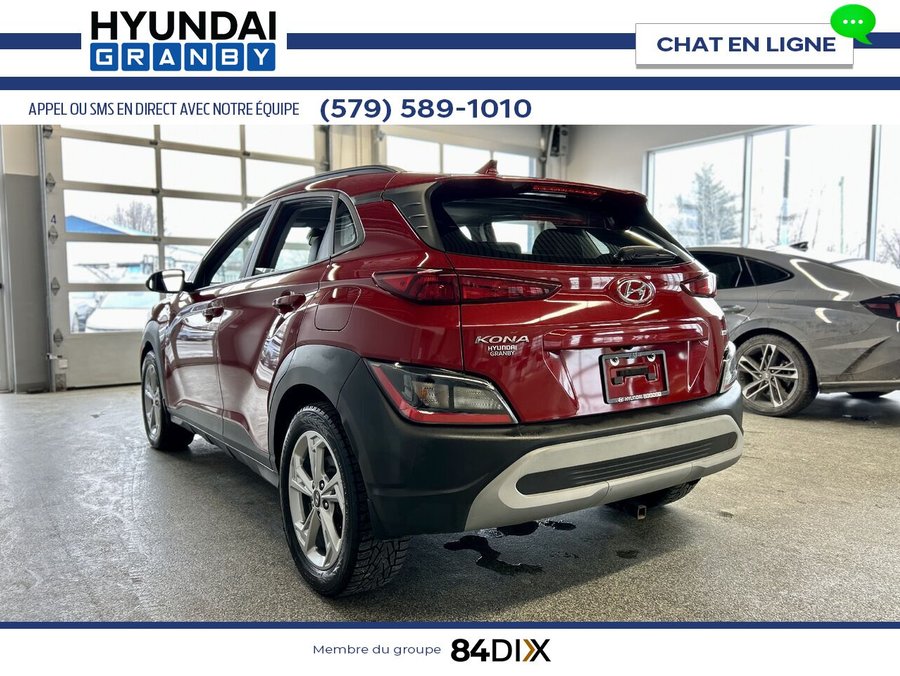 Hyundai Kona Preferred Sun and Leather - AWD 2022 Rouge