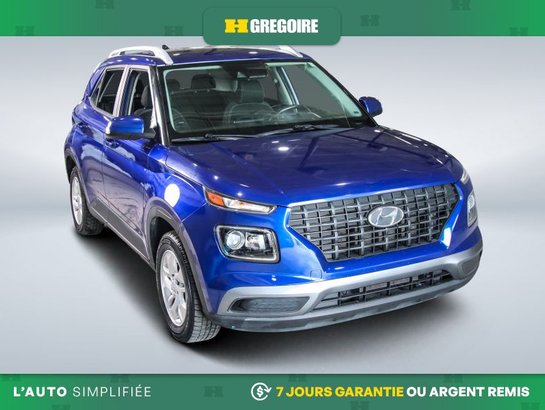 Hyundai Venue Preferred AUTO A/C MAGS CAM RECUL BLUETOOTH 2020 Bleu
