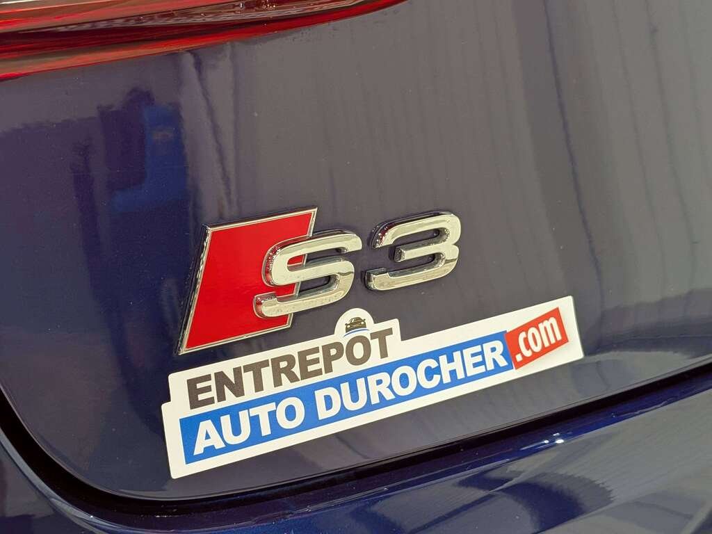 Audi S3 Sedan 2.0 TFSI quattro Technik S tronic 2018 Bleu Val-David - photo #36