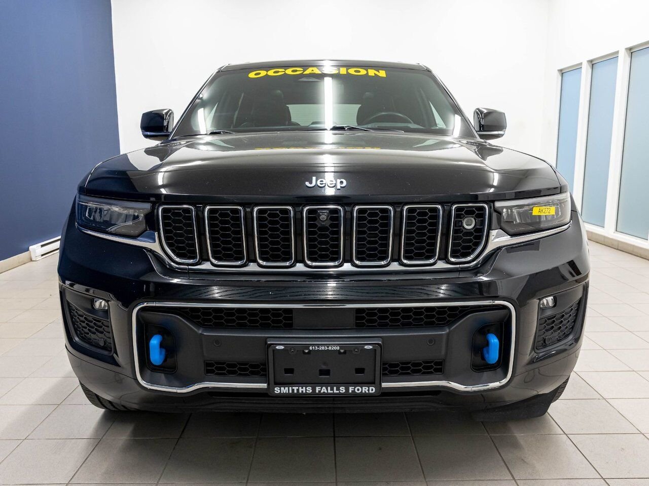 2023 Jeep Grand Cherokee 4xe OVERLAND 4X4 *TOIT* NAV CUIR SIÈGES VENT PROTECH 3 Black Saint-Jérôme - photo #5