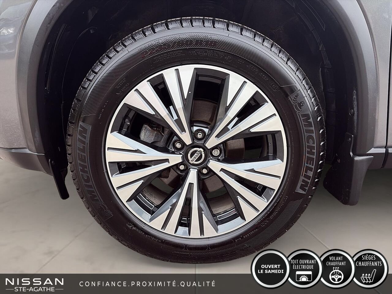 Nissan Rogue SV TA | 98 110 KM | UN SEUL PROPRIÉTAIRE | JAMAIS ACCIDENTÉ 2021 Gris Saint-Jérôme - photo #6