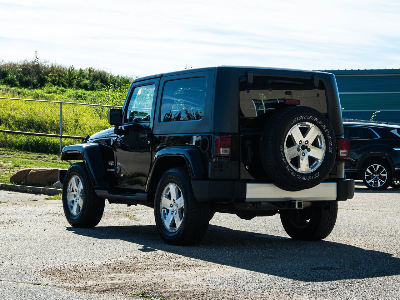 2009 Jeep Wrangler 4WD 2dr Sahara Black Sherwood Park - photo #11