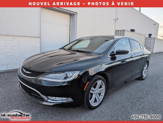 Chrysler 200 c awd 200 C AWD -CUIR BRUN-SIÈGES VENTILÉ ET CHAUFFANT-BLUETOOTH 2016 Noir