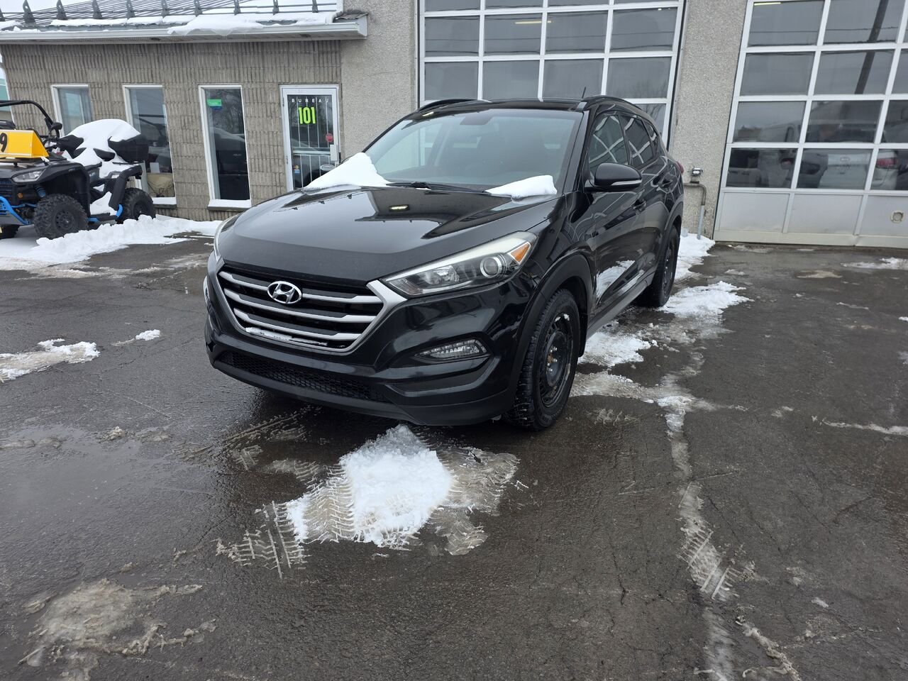 2017 Hyundai Tucson Black  - photo #0