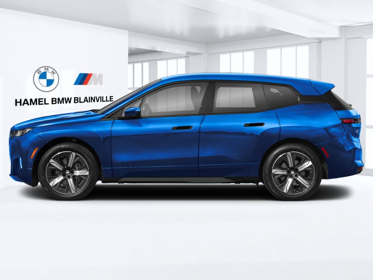 BMW iX xDrive60 2026 Bleu tanzanite métallisé Blainville - photo #2