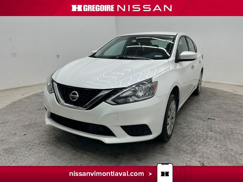 Nissan Sentra SV CARPLAY CAMERA A PARTIR DE 2.99% 2018 Blanc