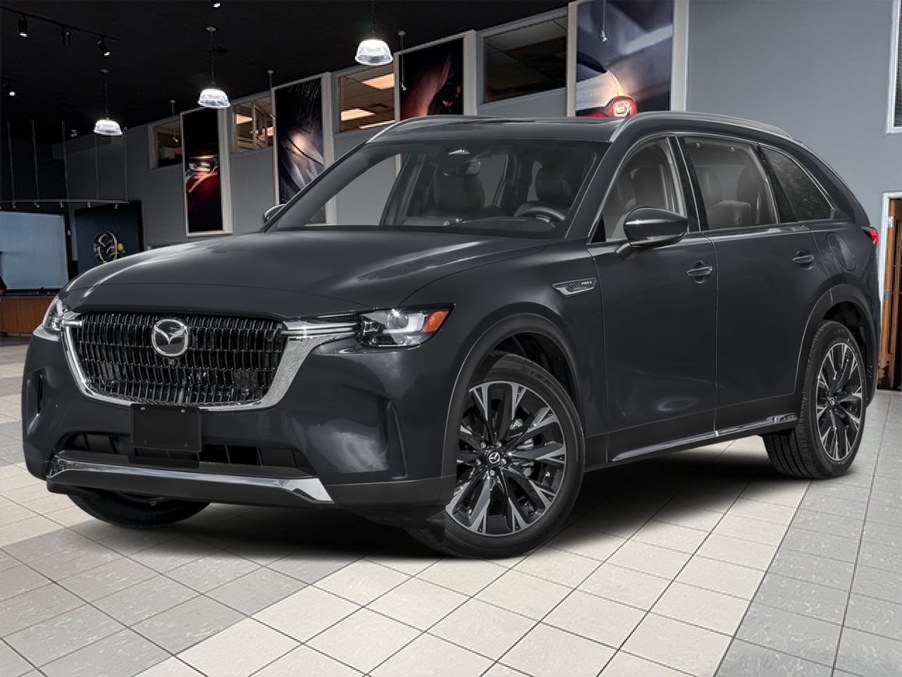 2026 MAZDA CX-90 PHEV Jet Black Mica Notre-Dame-des-Prairies - photo #0