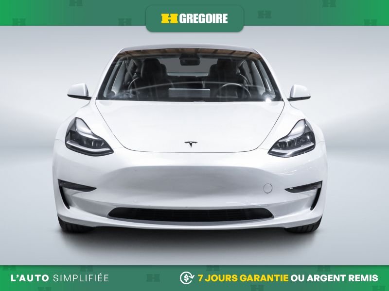Tesla Model 3 Standard Range Plus AUTO AC CUIR NAV CAM RECULE BL 2021 Blanc