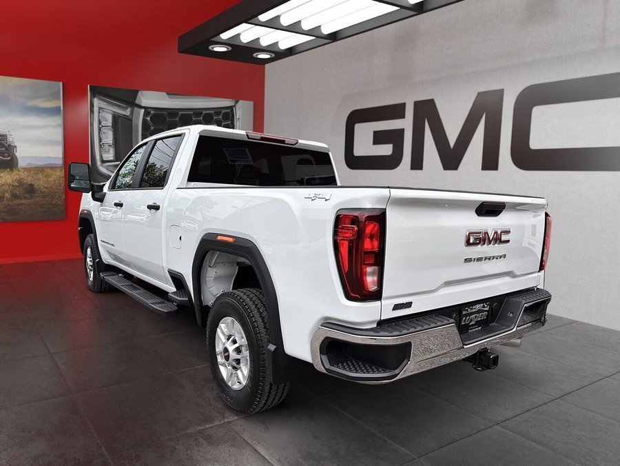 GMC Sierra 2500HD Pro cabine multiplace 4RM 159 po 2026 BLANC SOMMET