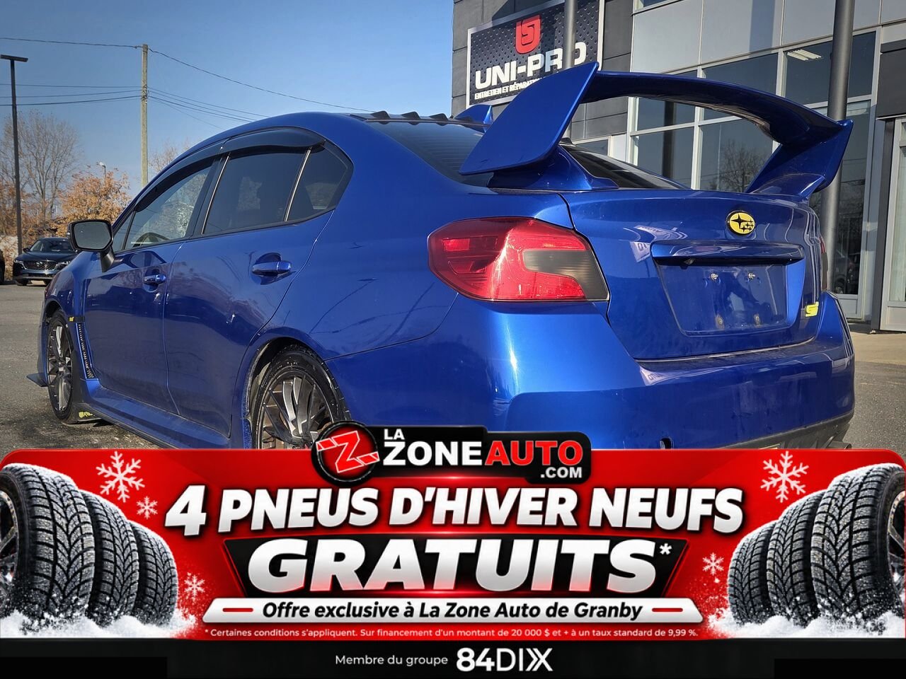 Subaru WRX STI Sport Tech 2021 Bleu Granby - photo #4