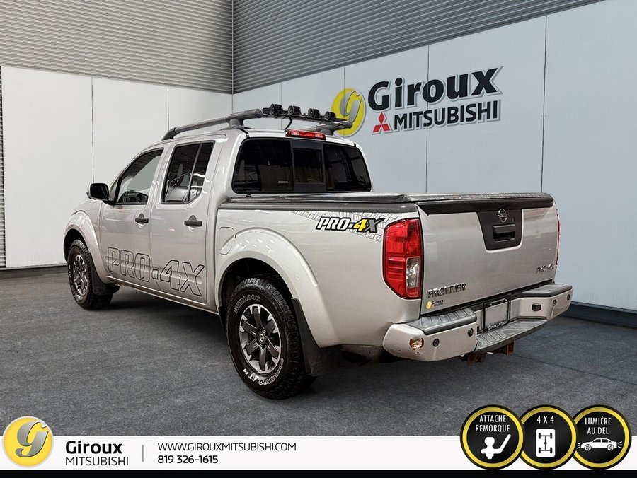2019 NISSAN FRONTIER PRO-4X cabine double 4x4 caisse standard BA Grey