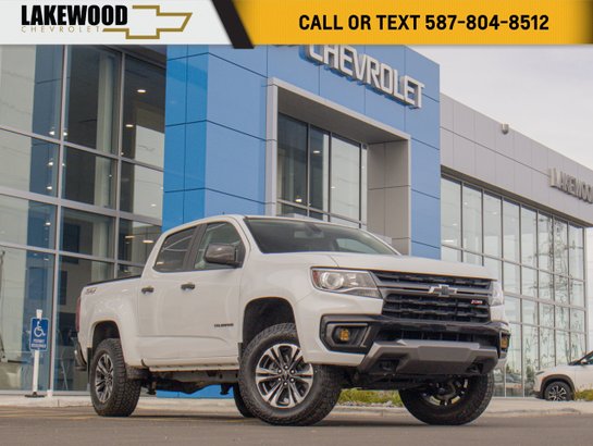 2022 Chevrolet Colorado 4WD Z71 3.6L | Heated Leatherette Bucket Seats White
