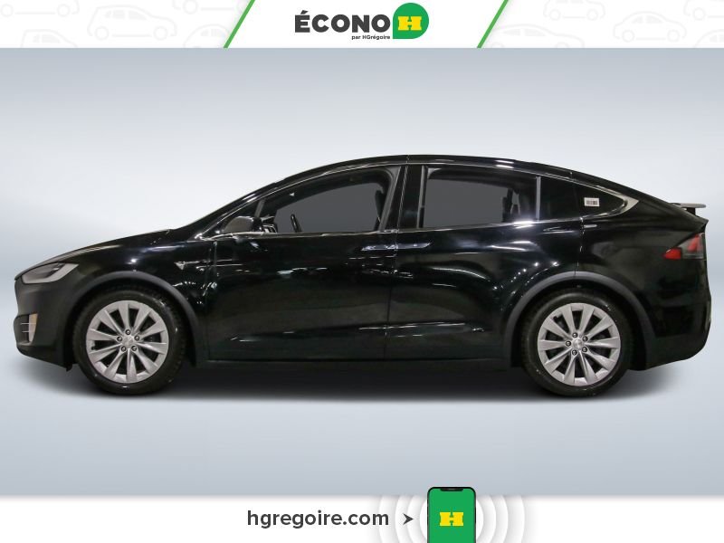 2017 Tesla Model X 75D AWD CUIR TOIT NAV CAMÉRA MAGS Black