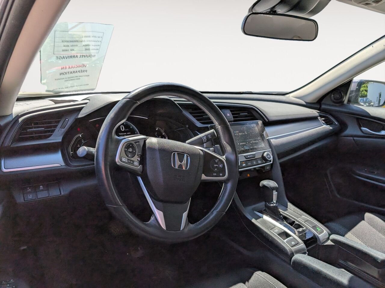 Honda Civic Berline SE/SIÈGES CHAUFFANTS/AC/BLUETOOTH/CAMERA DE RECUL 2018 Gris Sherbrooke - photo #7