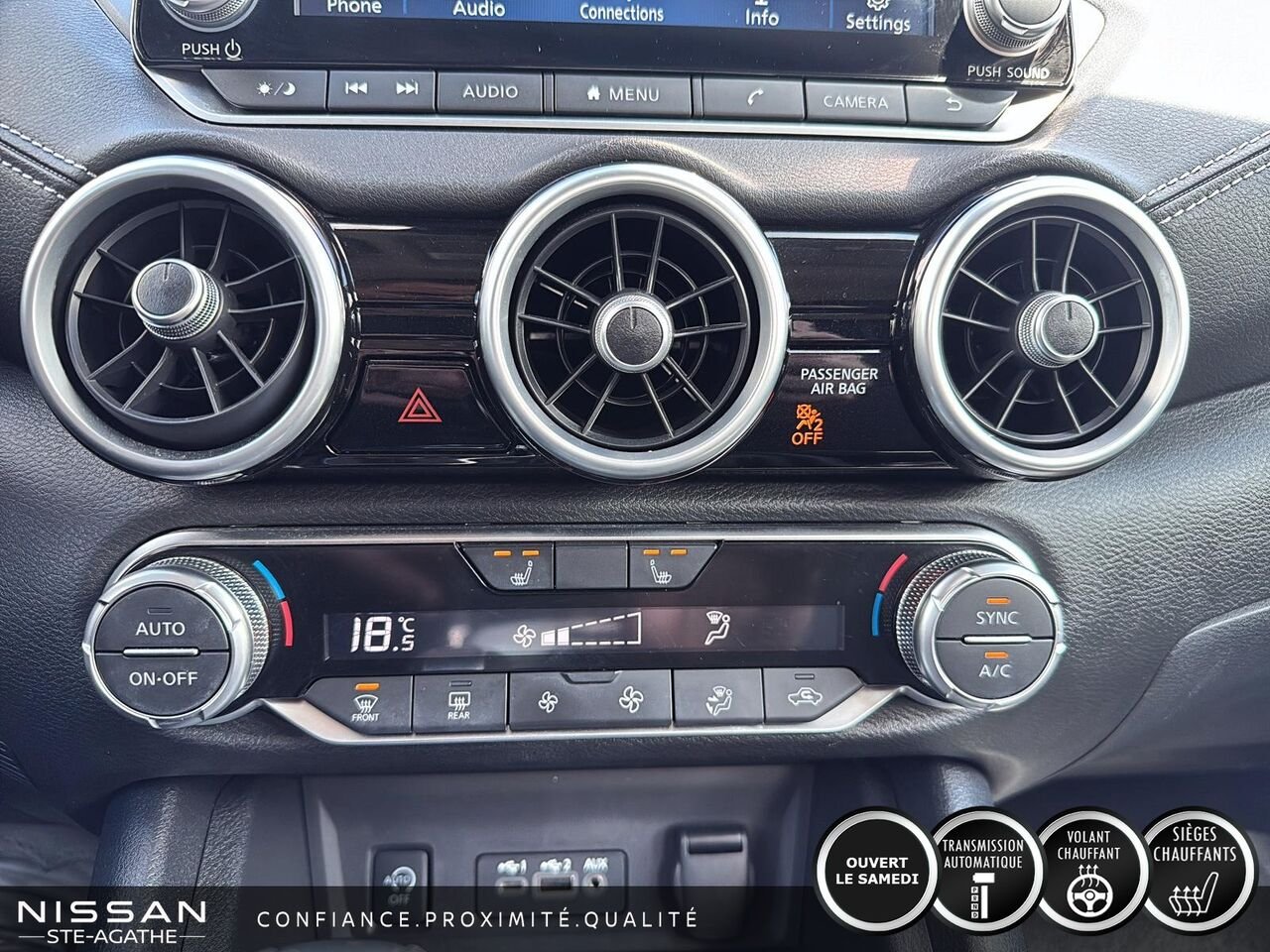 2024 Nissan Sentra SV | CARPLAY | CAMÉRA DE RECUL | UN SEUL PROPRIÉTAIRE Black Saint-Jérôme - photo #16