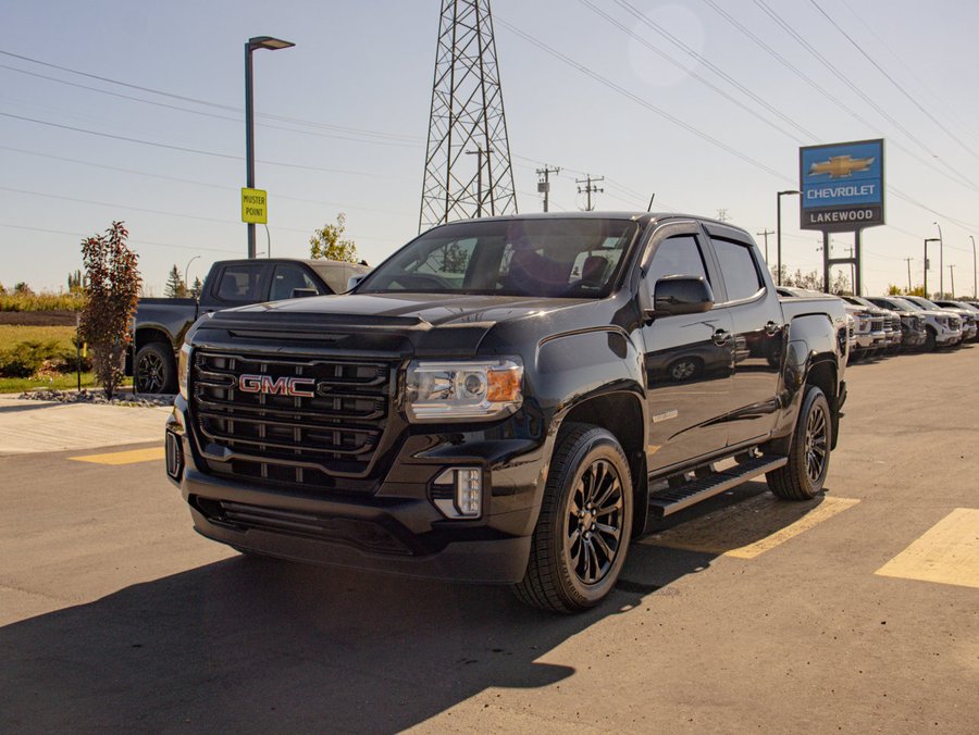2021 GMC Canyon 4WD Elevation Preferred 3.6L | Remote Start Black