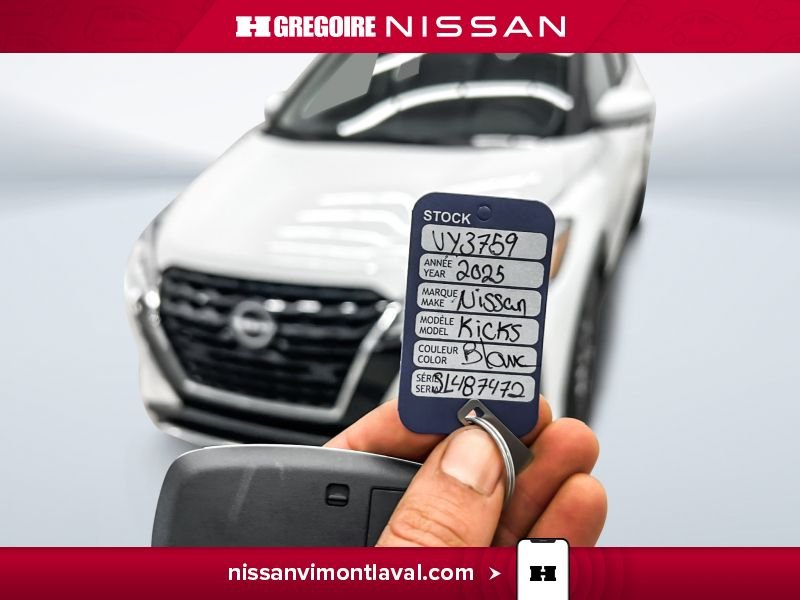 2025 Nissan Kicks White Saint-Eustache - photo #11