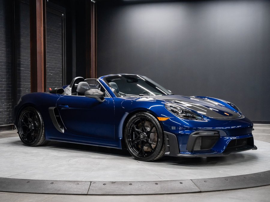 2025 Porsche 718 Spyder 2025 Blue