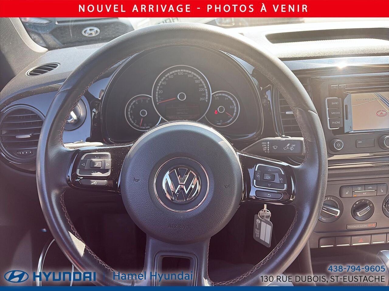 2015 Volkswagen BEETLE CLASSIC Black Saint-Eustache - photo #12