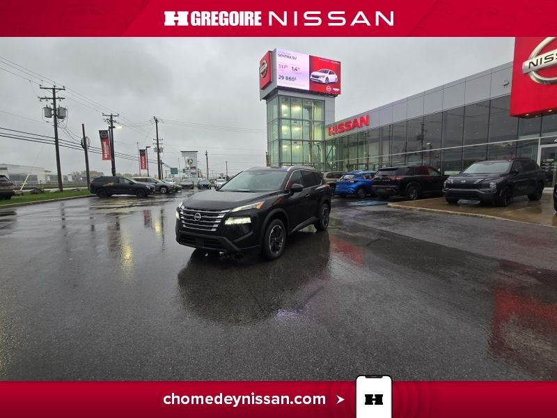 Nissan Rogue SV Moonroof * AWD *Carplay * Bancs Chauffants 2024 Noir