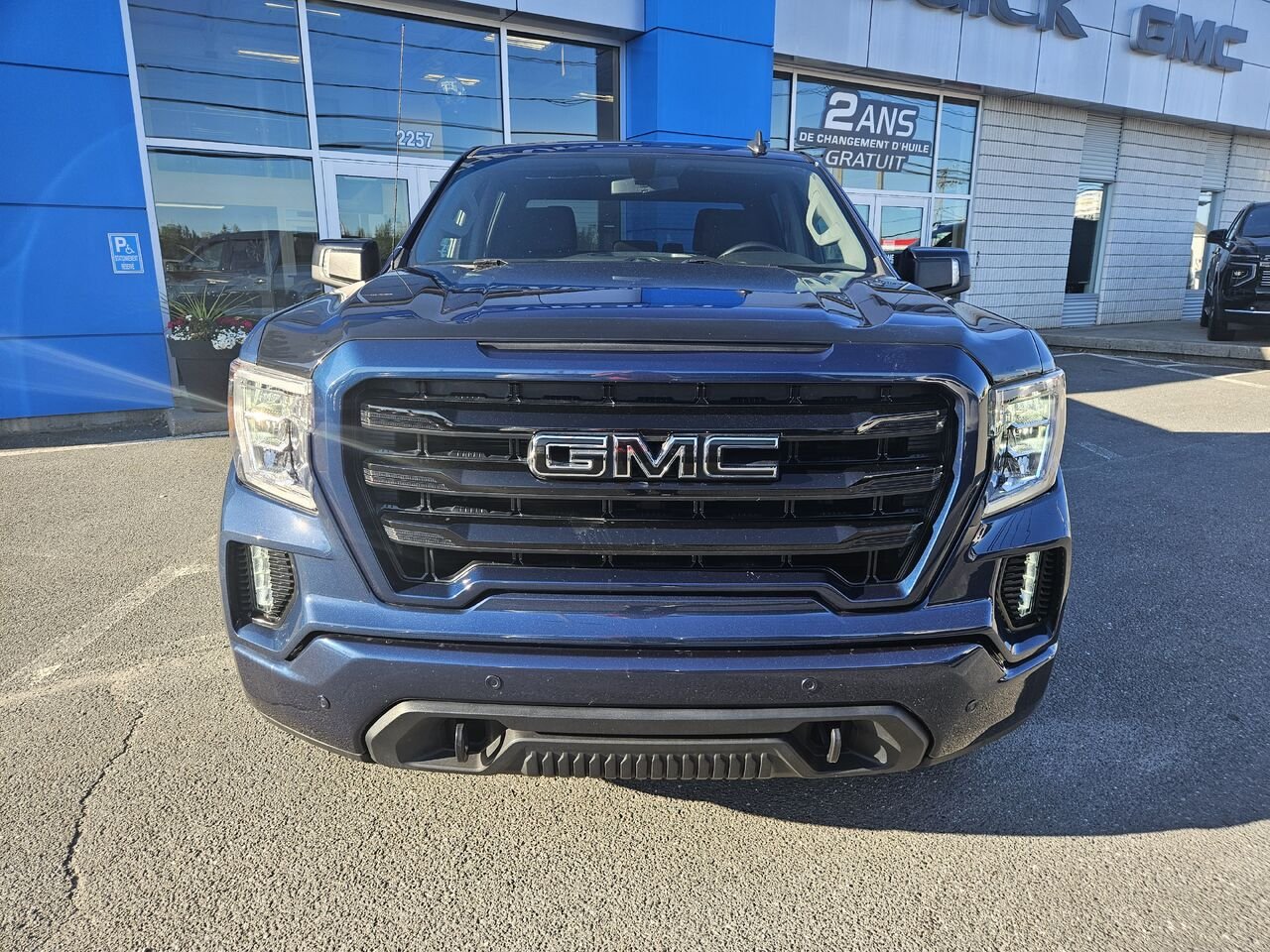 GMC Sierra 1500 Limited Elevation cabine multiplace 4RM 157 po 2022 Bleu Thetford Mines - photo #7
