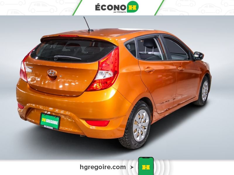 2016 Hyundai Accent Orange Laval - photo #6