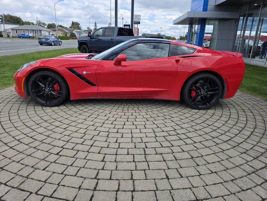 Chevrolet Corvette Z51 3LT 2015 Rouge