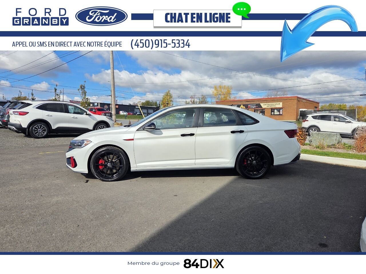 Volkswagen Jetta GLI 2024 Blanc Granby - photo #3