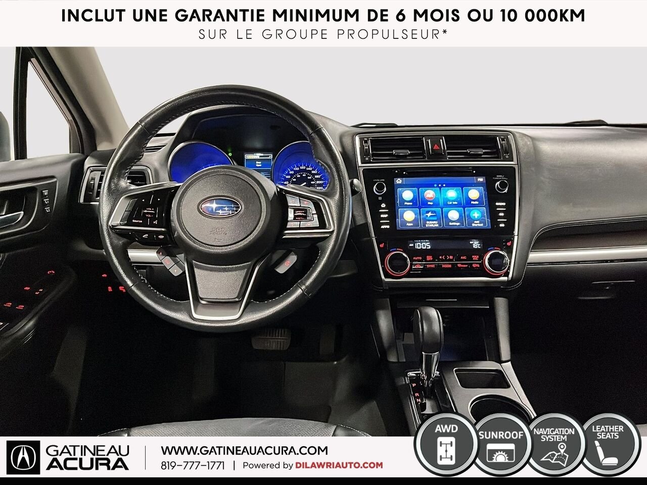 2019 Subaru Legacy 2.5i Limited AWD Grey Gatineau - photo #2