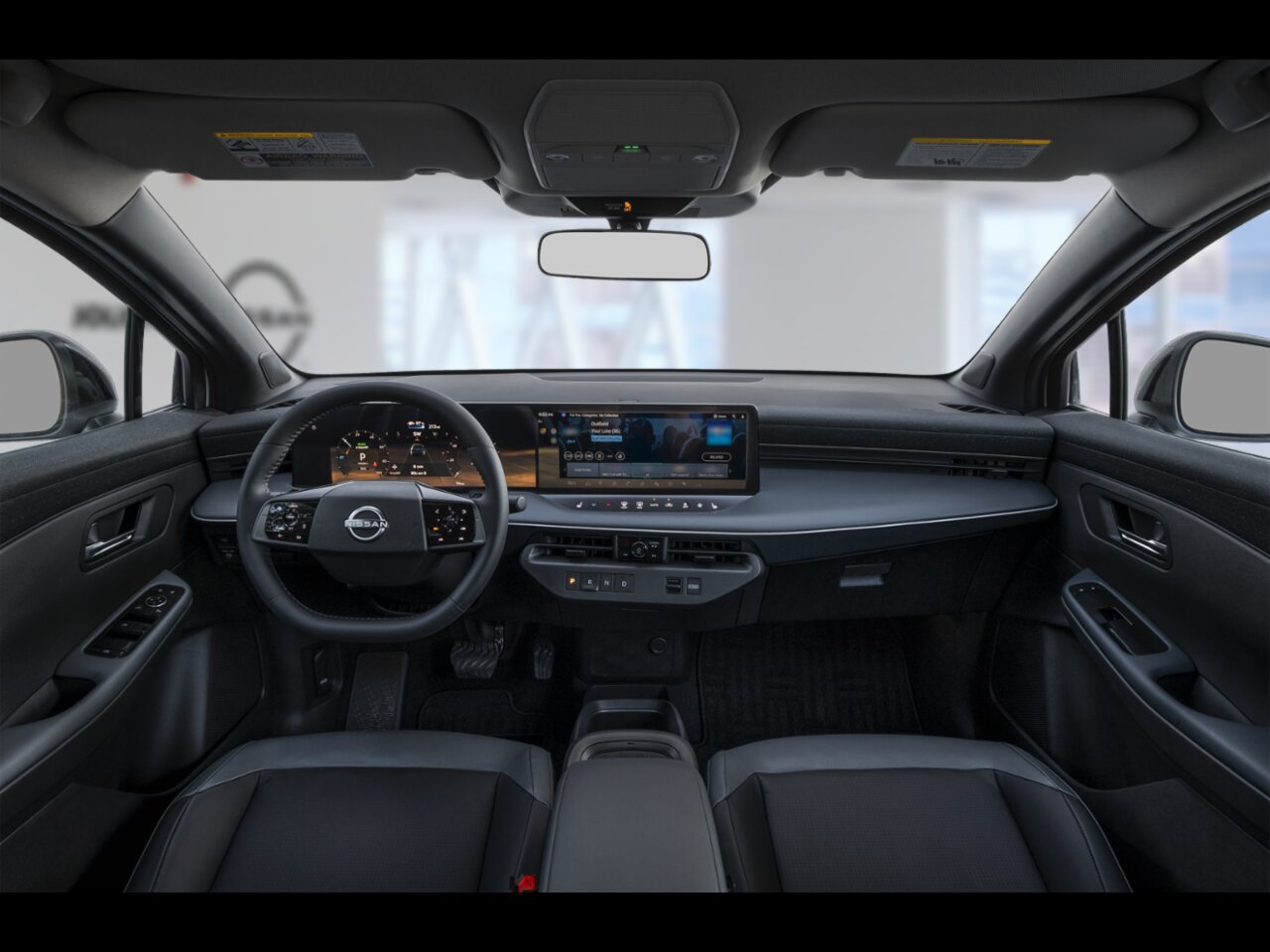 2026 NISSAN LEAF Gun Metallic Joliette - photo #8