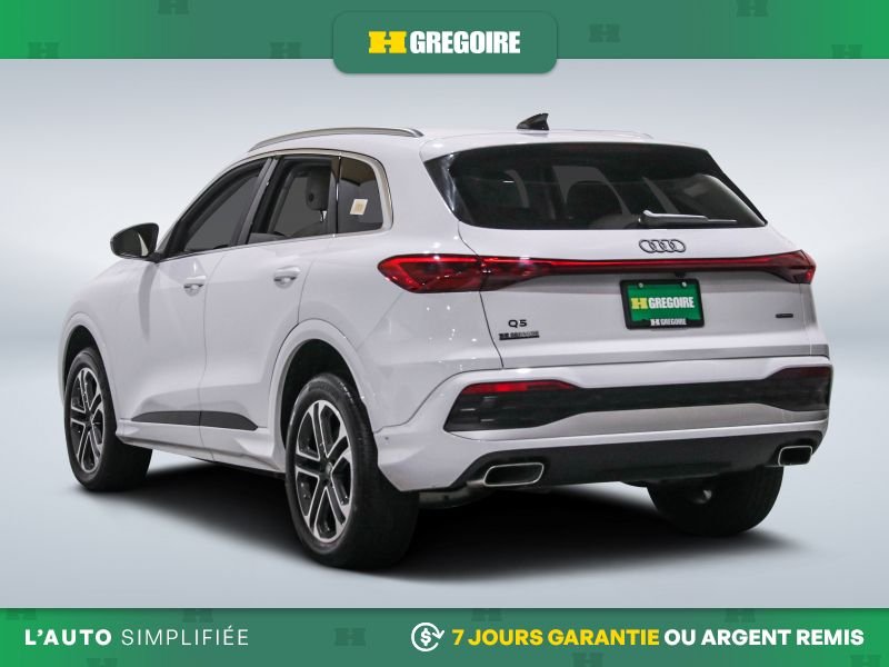 Audi Q5 820975 | 2.0 TFSI quattro AUTO A/C CUIR NAV MAGS CAM RECUL 2025 Blanc Laval - photo #5