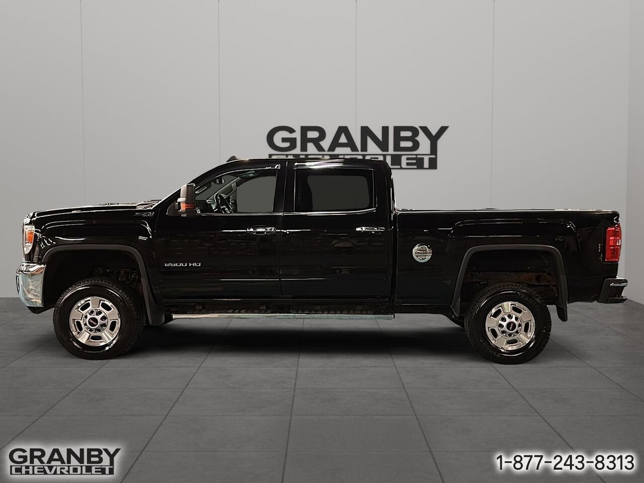 GMC Sierra 2500HD SLE CREWCAB DIESEL | 26-0337B 2016 Noir Granby - photo #7