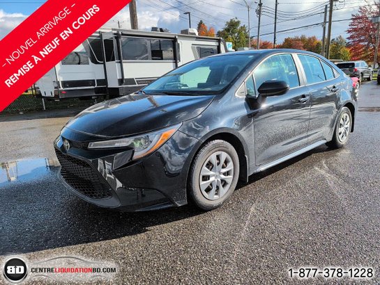 2020 Toyota Corolla L AUTOMATIQUE Black