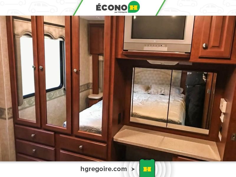 Ford Super Duty F-550 Motorhome V3312A | THOR WINDSPORT 32R AUT A/C V10 6.8L 362 HP 2007 Blanc Laval - photo #10