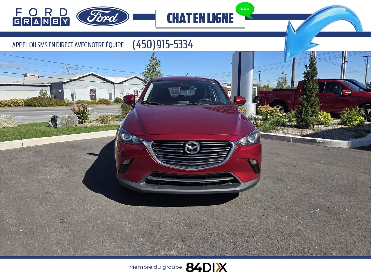 Mazda CX-3 2020 Rouge Granby - photo #1