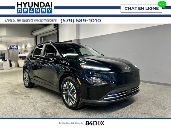 Hyundai Kona électrique Preferred 2023 Noir