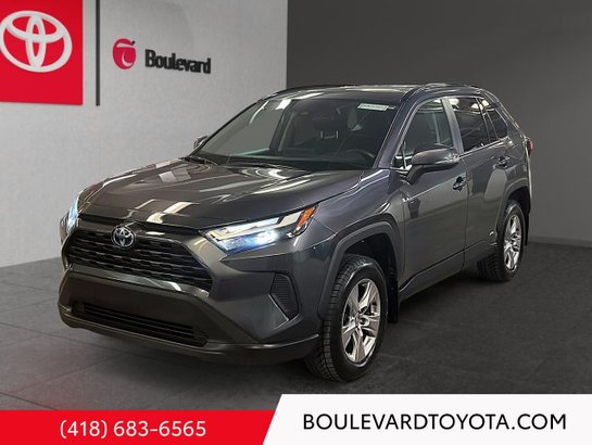 Toyota RAV4 HYBRIDE XLE, AWD 2022 Gris