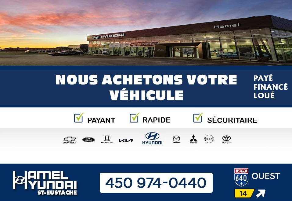 Hyundai Tucson 2022 Noir Saint-Eustache - photo #3